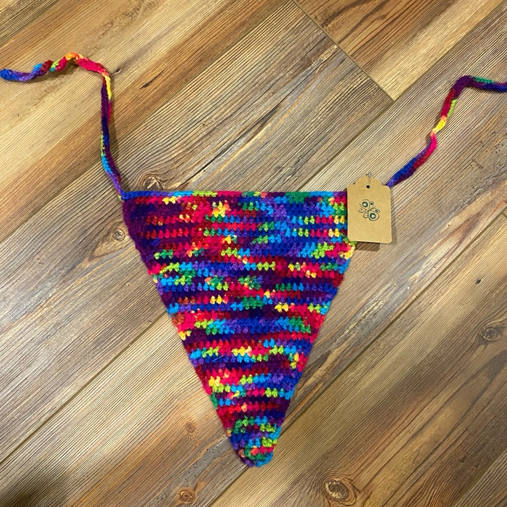 Crocheted Hair Scarf